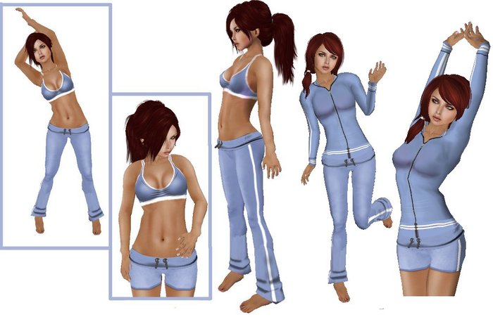 Cady's Tracksuit - (Improved) Blue