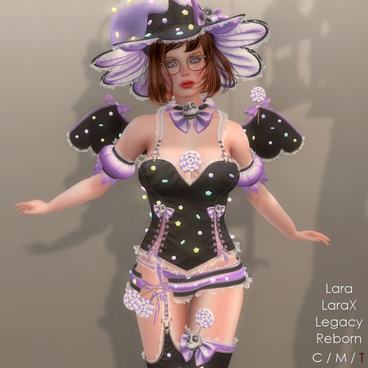 * Merlina * Purple Outfit *