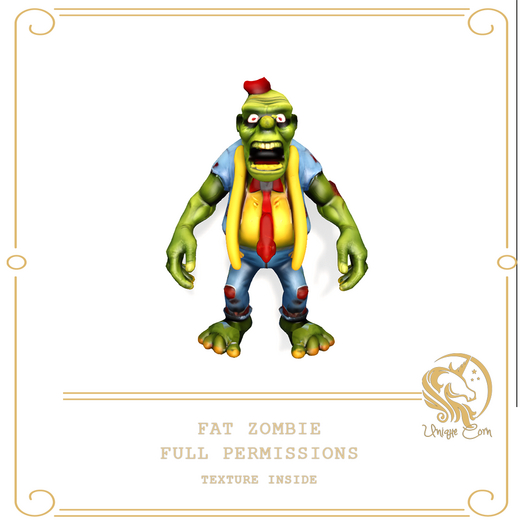 Full Perm Fat Zombie