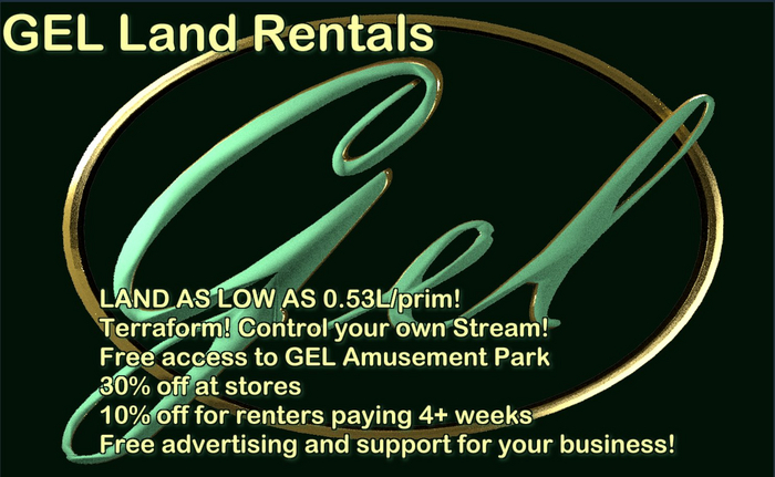 CHEAP GEL Land Available