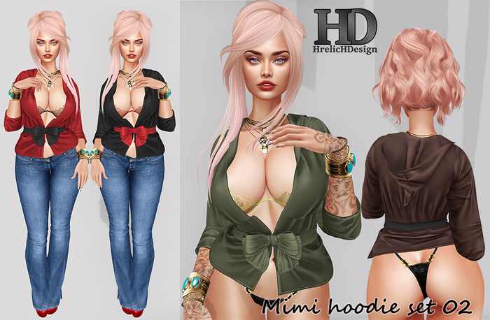 HrelicHDesign ★ KUPRA ★ Mimi Hoodies set 02