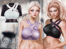 Kaithleen's Kate Crop Top - White