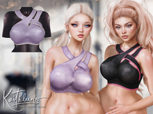 Kaithleen's Kate Crop Top - Lavender