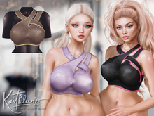 Kaithleen's Kate Crop Top - Brown