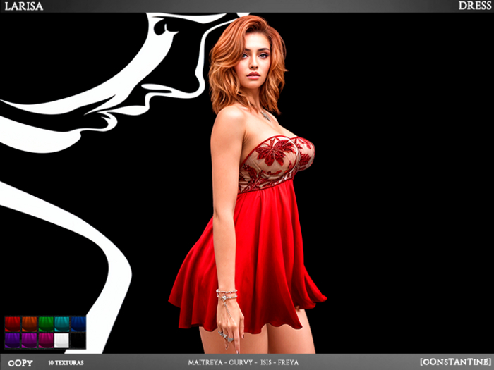 [JC CONSTANTINE] Larisa Dress