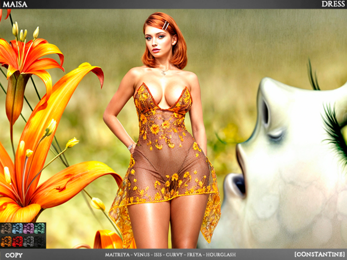 [JC CONSTANTINE] Maisa Dress