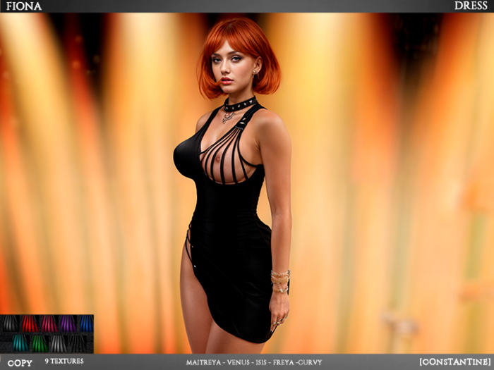 [JC CONSTANTINE] Fiona Dress