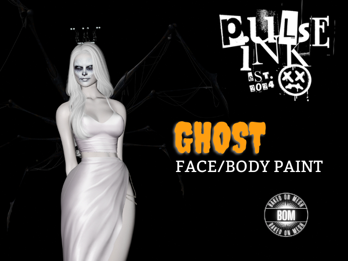 Ghost Face & Body Paint - Pulse Ink