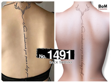 (Back Tattoo) No.1491