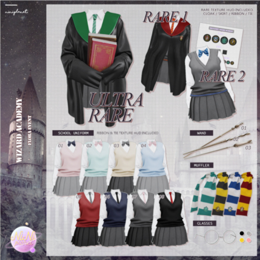 NINI Planet. Wizard Academy - uniform 02 [BOX]