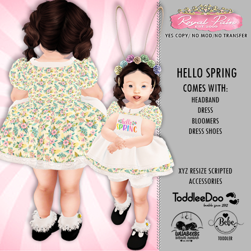 *-* Royal Pain *-* Hello Spring 2024 YELLOW