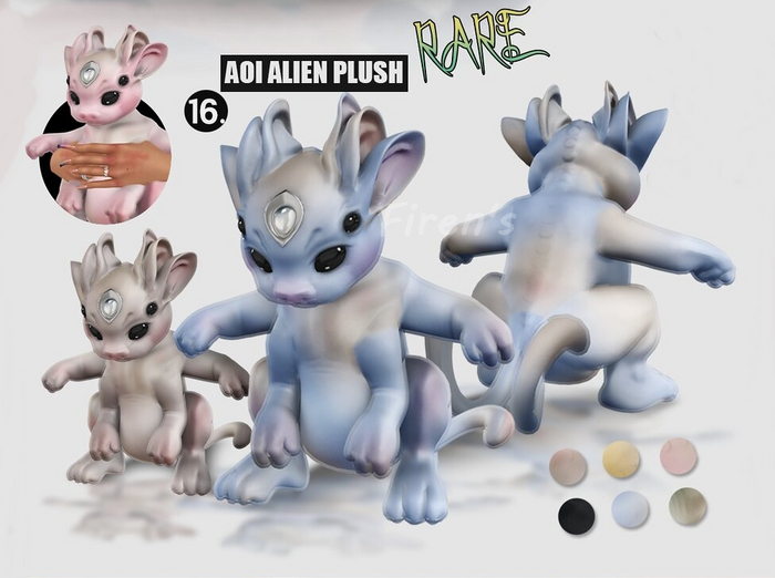 16. Pare.Solomons Slayers - Aoi Alien Plush RARE