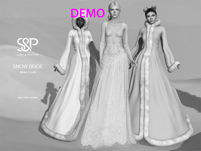 S&P Snow Bride DEMO (wear to unpack)