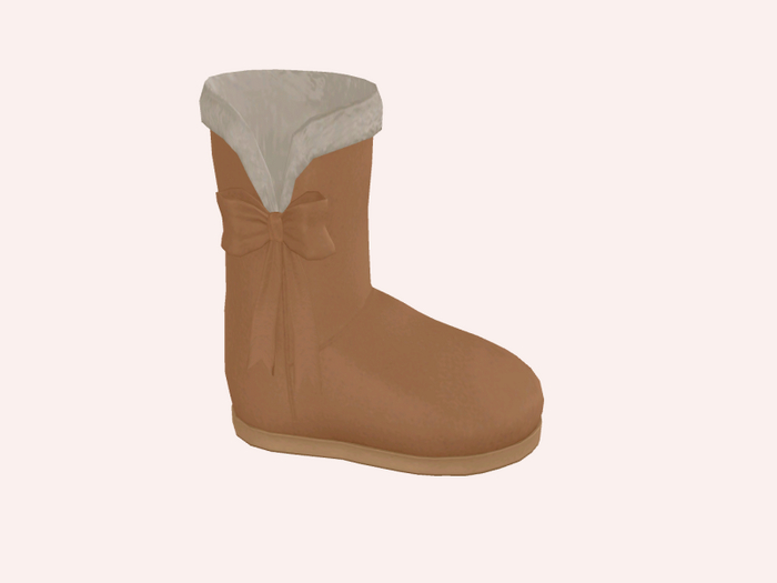 .:Lil Things: Furry Uggs - Caramel - RARE