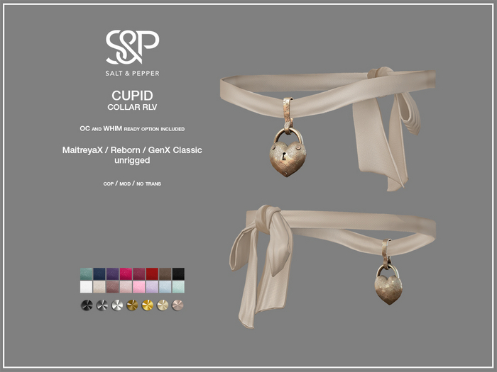S&P Cupid RLV Collar (wear to unpack)