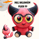 'MB' Doll Halloween plush FP
