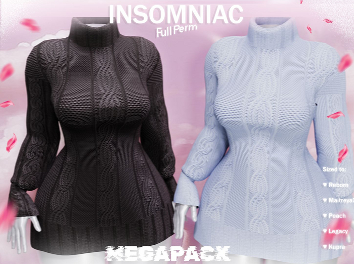 'INSOMNIAC' - Path Dress {MEGAPACK} Dae