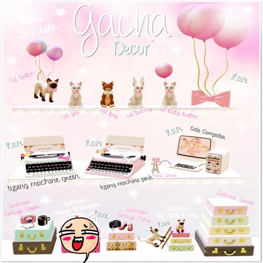 ! GACHA DECOR - SET