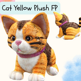 [MB] Cat Yellow Plush FP