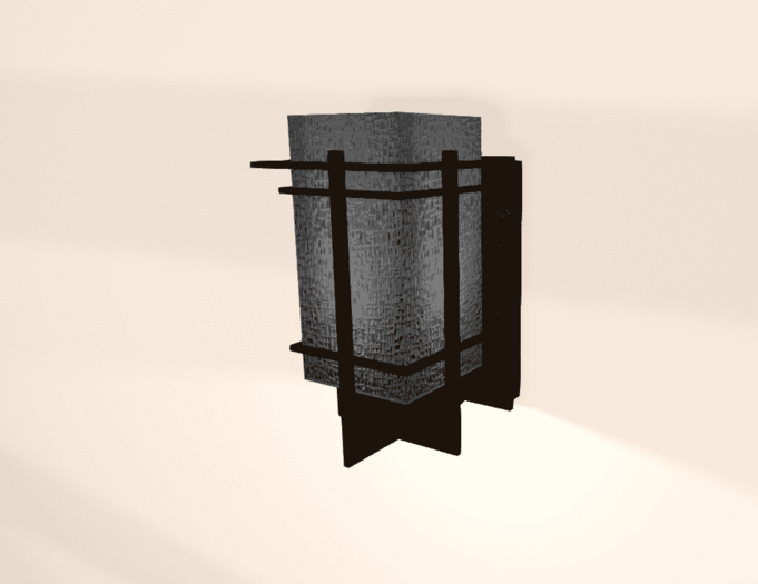 Outdoor wall lamp