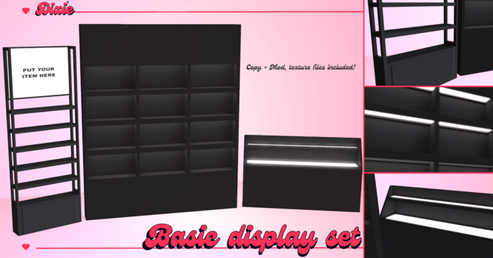 Dixie. Basic store display set