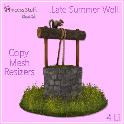 .Princess Stuff. [Garden Decor] Late Summer Well