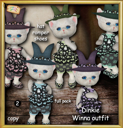 Dinkie Winna witch outfit 2 - ALL COLORS