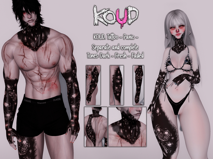 KOUD. Tattoo - Panic - (UNPACK)