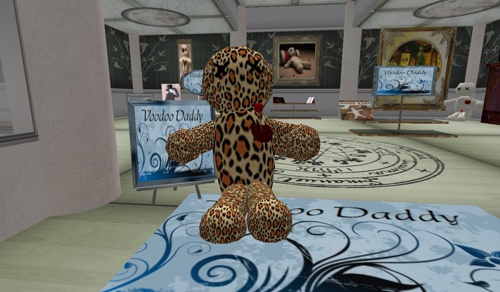 Leopard Skin  Voodoo Doll