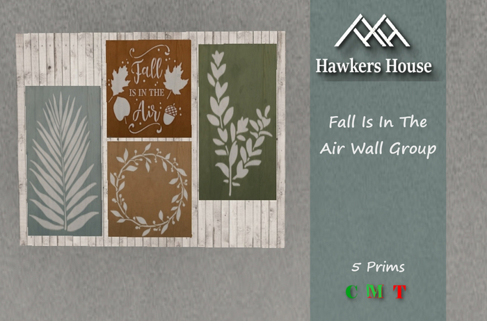 *HH* Fall is in the Air Wall Grouping