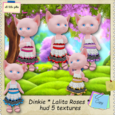 dinkie lalita roses  hud 5 textures