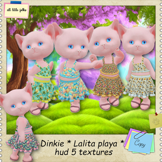 dinkie lalita playa  hud 5 textures