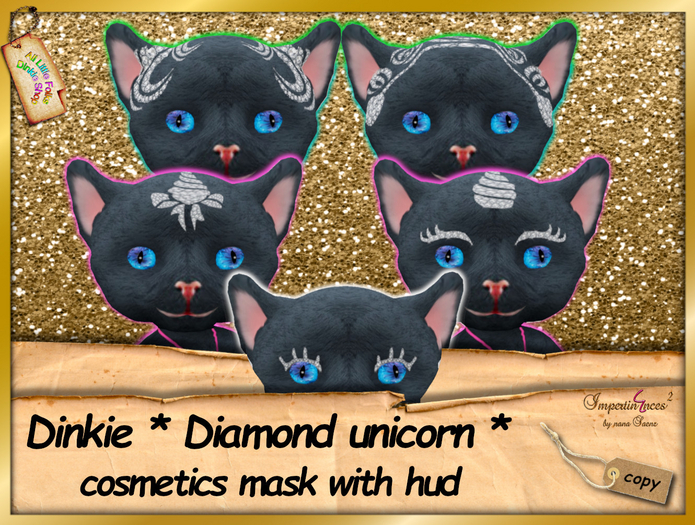 Dinkie * cosmetics  face mask diamond unicorn