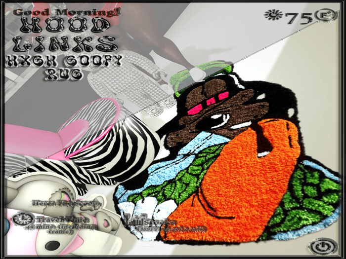 {HOODLINKS}HXGH GOOFY RUG