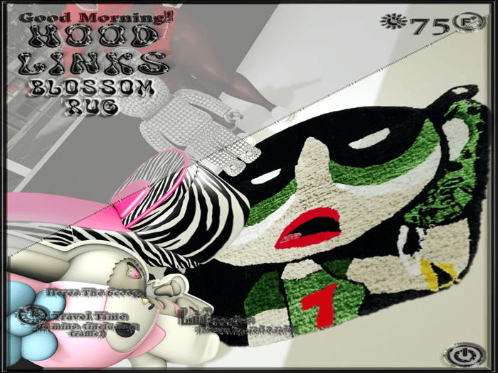 {HOODLINKS}BLOSSOM RUG