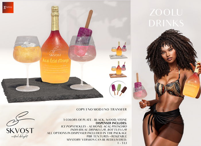 SKVOST - Zoolu Drinks Set (MyStory)