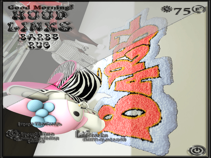 {HOODLINKS} BARBZ RUG