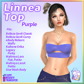 ~TL~ Linnea Top Purple