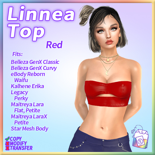 ~TL~ Linnea Top Red