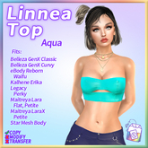 ~TL~ Linnea Top Aqua