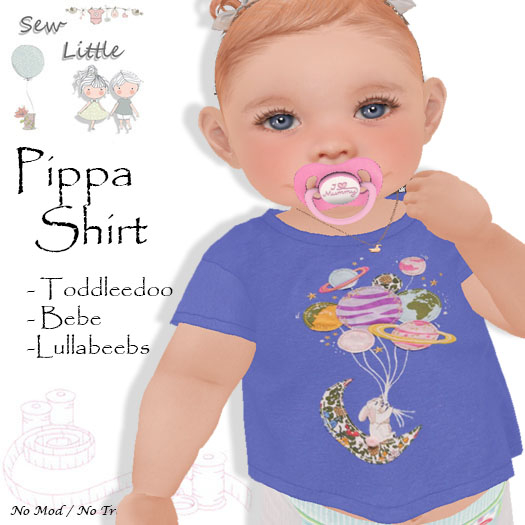 -S- Pippa Shirt TD, Bebe, & LB