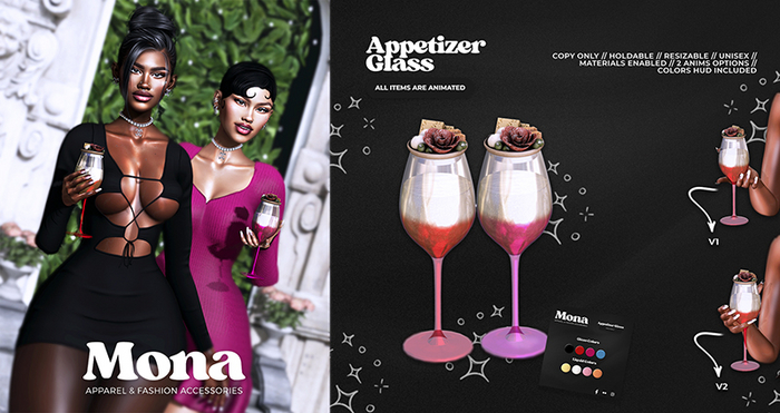 MONA - Appetizer Glass (Unpack)
