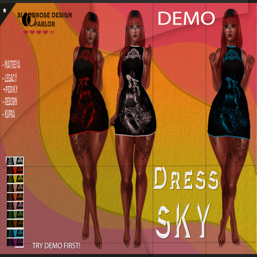 DEMO Dress Sky