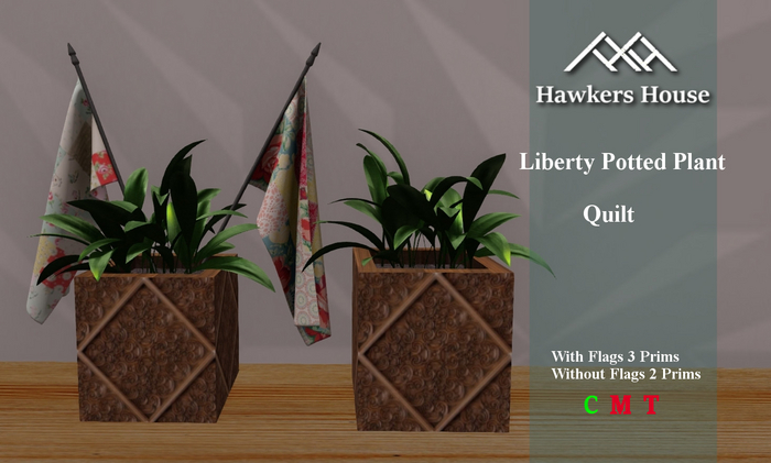 *HH* Liberty Potted Plant Quilt