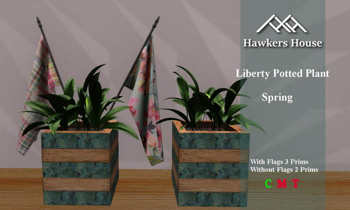 *HH* Liberty Potted Plant Spring