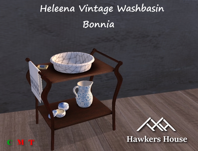 *HH* Heleena Vintage Washbasin Bonnia