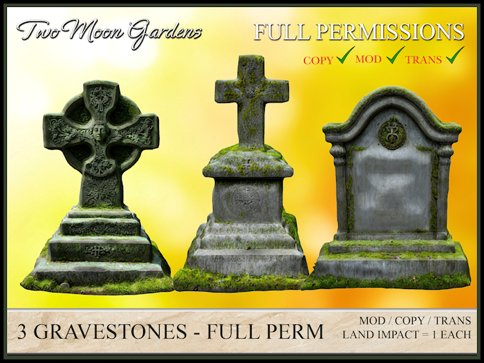 Full Perm Gravestones