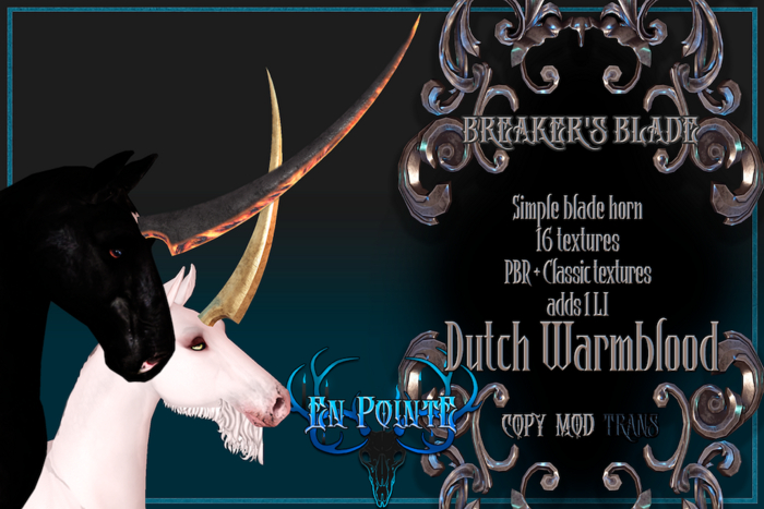 {EP} Breaker's Blade - Dutch Warmblood (add to auto-unpack)