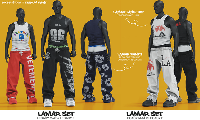 [ BEORN ] LAMAR TANK TOP // FATPACK