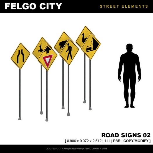 FELGO City // Road sign 02
